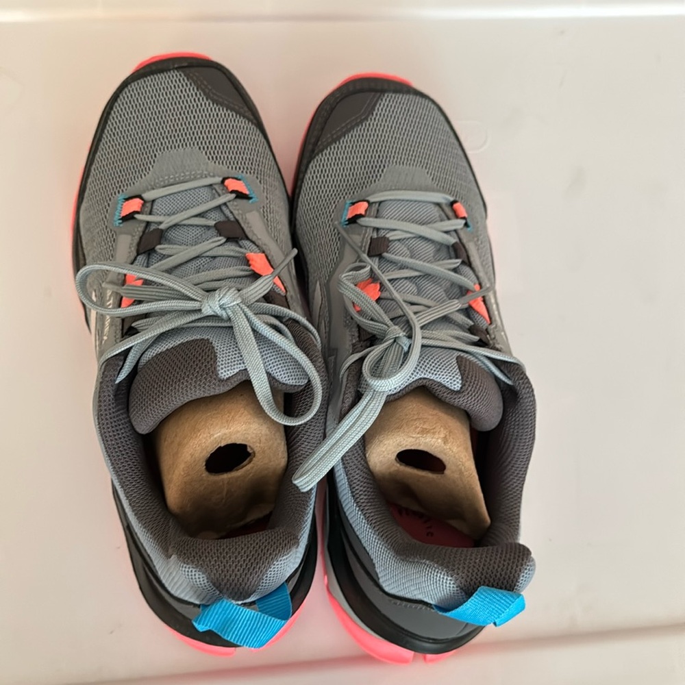 Adidas Terex, A4, W tennis shoes, gray with pink soul